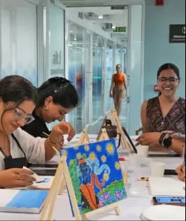 Art activity at alt.f