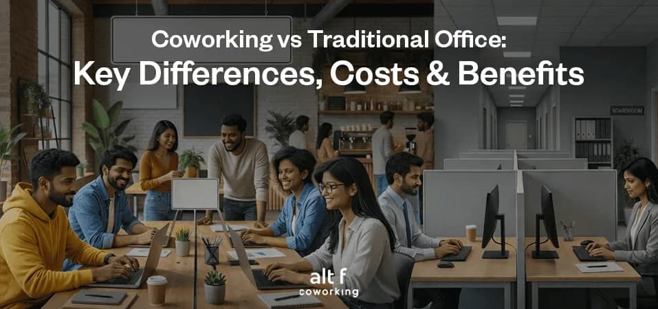 Coworking vs Traditional Office: Differences, Costs & Benefits (2026)